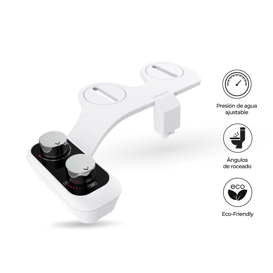 Eco-Bidet Simple con íconos de funciones