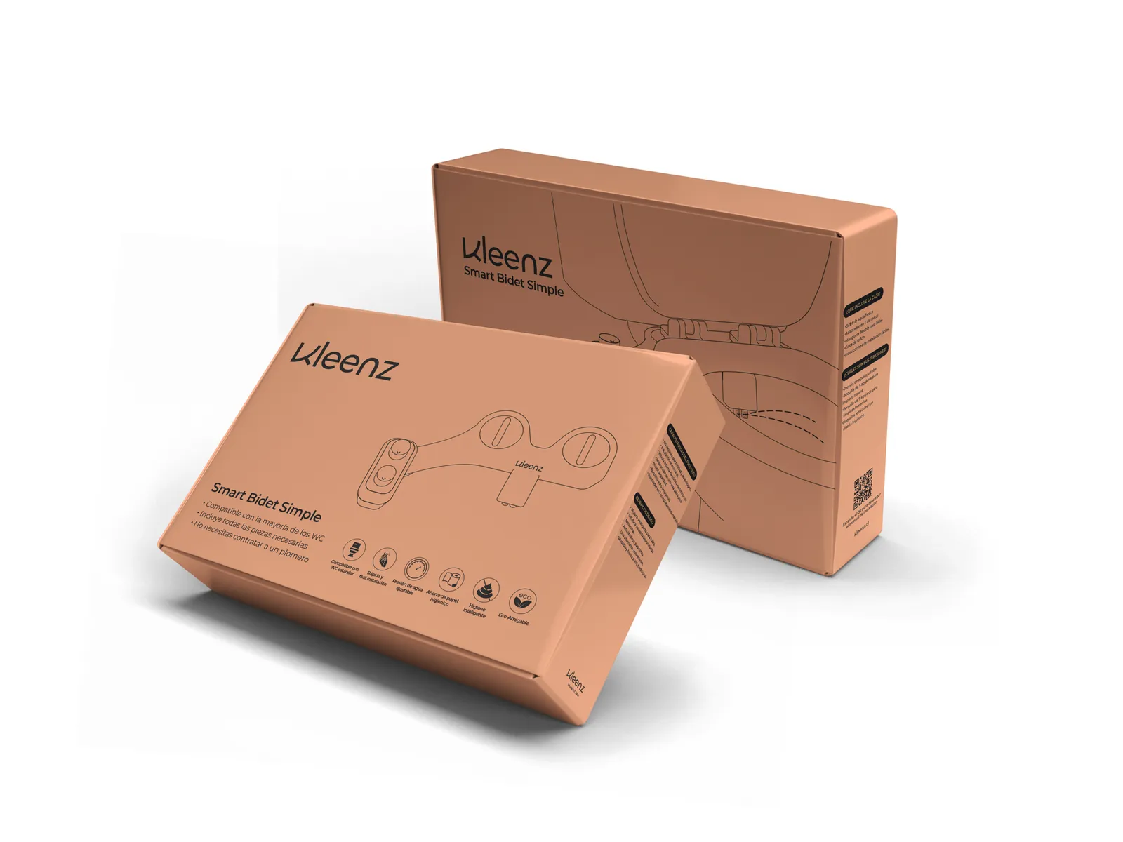 Empaques del Eco-Bidet Simple