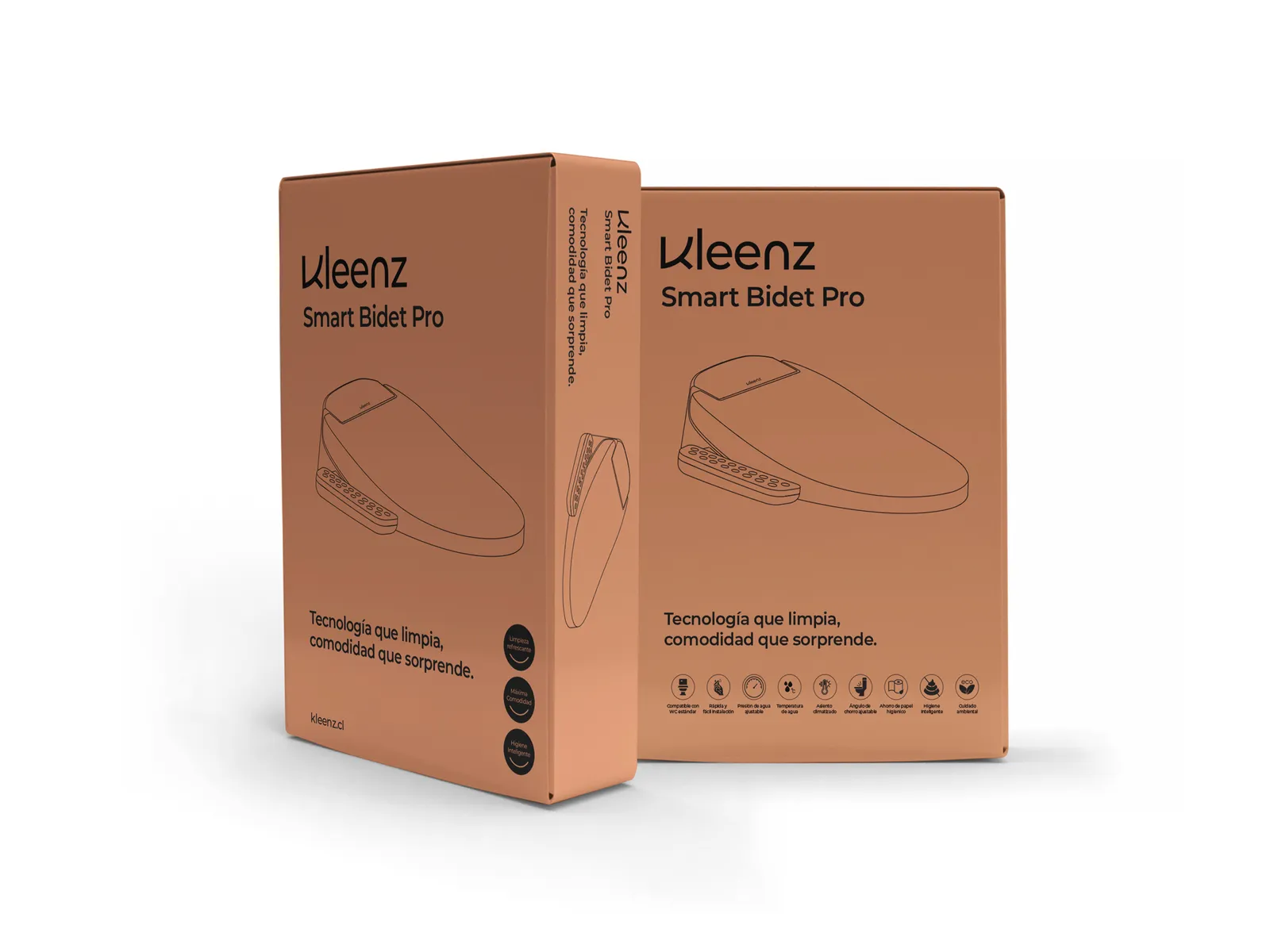 Empaque del Smart Bidet Pro