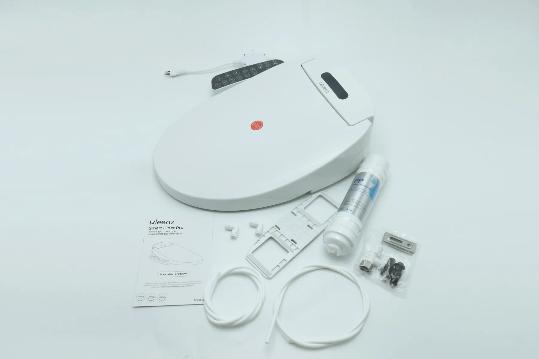 Contenido de la caja del Smart Bidet Pro